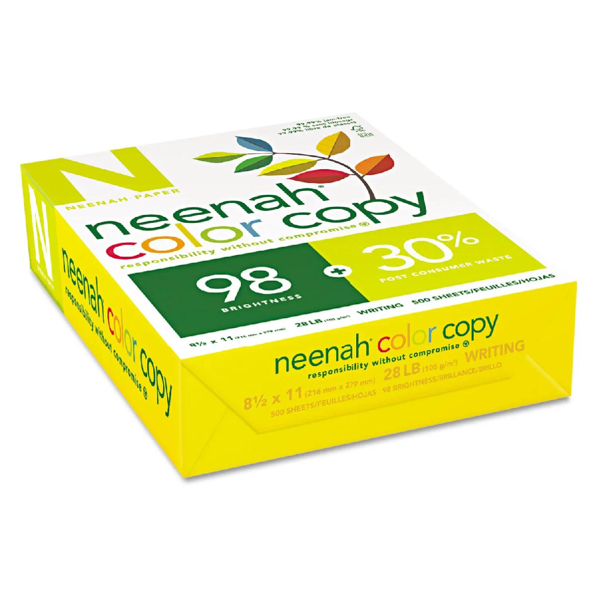 Neenah Paper® Digital Color Copy Solar White Super Smooth 28 lb. Uncoated Paper 12x18 in. 500 Sheets per Ream